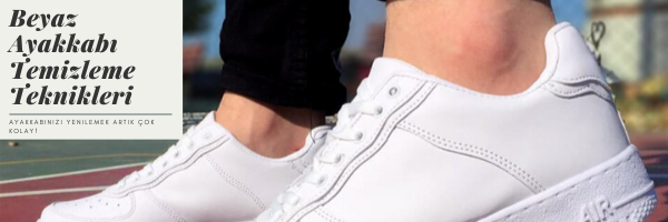 Sararan Beyaz Spor Ayakkabı Nasıl Temizlenir?