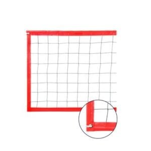Attack Sport ABVF135 Beach Voleybol Filesi 2 Mm 10x10 Cm Kırmızı