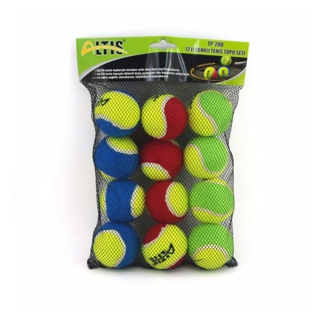 Altis TP-200 12'li Tenis Topu Renkli