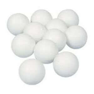 Hattrick T-5000 Masa Tenisi Pinpon Topu 3'lü - Beyaz