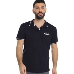 Diadora 1MPD140101 Liv Kamp Polo Yaka T-Shirt LACİVERT - M