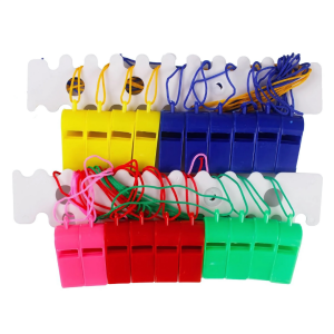 Attack Sport 1705002 Plastik Düdük 20'li Paket Karışık Renk