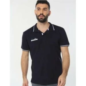 Diadora 1MPD140101 Liv Kamp Polo Yaka T-Shirt LACİVERT - 5XL