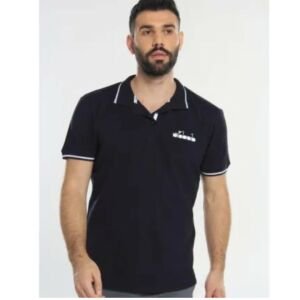 Diadora 1MPD140101 Liv Kamp Polo Yaka T-Shirt LACİVERT - 5XL