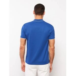 Diadora 1MPD140101 Liv Kamp Polo Yaka T-Shirt SAKS MAVİ - XS