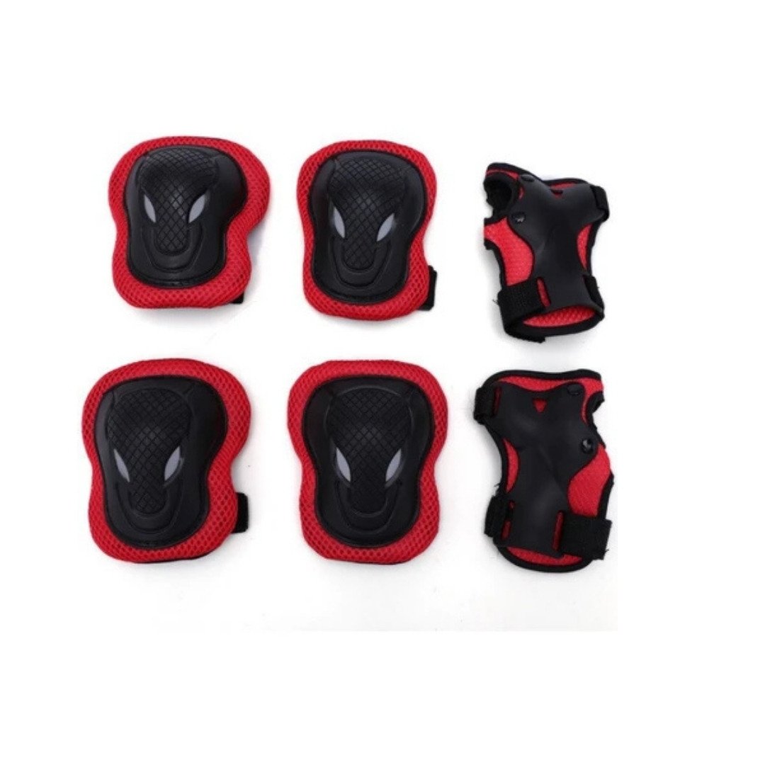 Hattrick PS-20 Koruyucu Set M-3 L-2 Kırmızı - Siyah - L