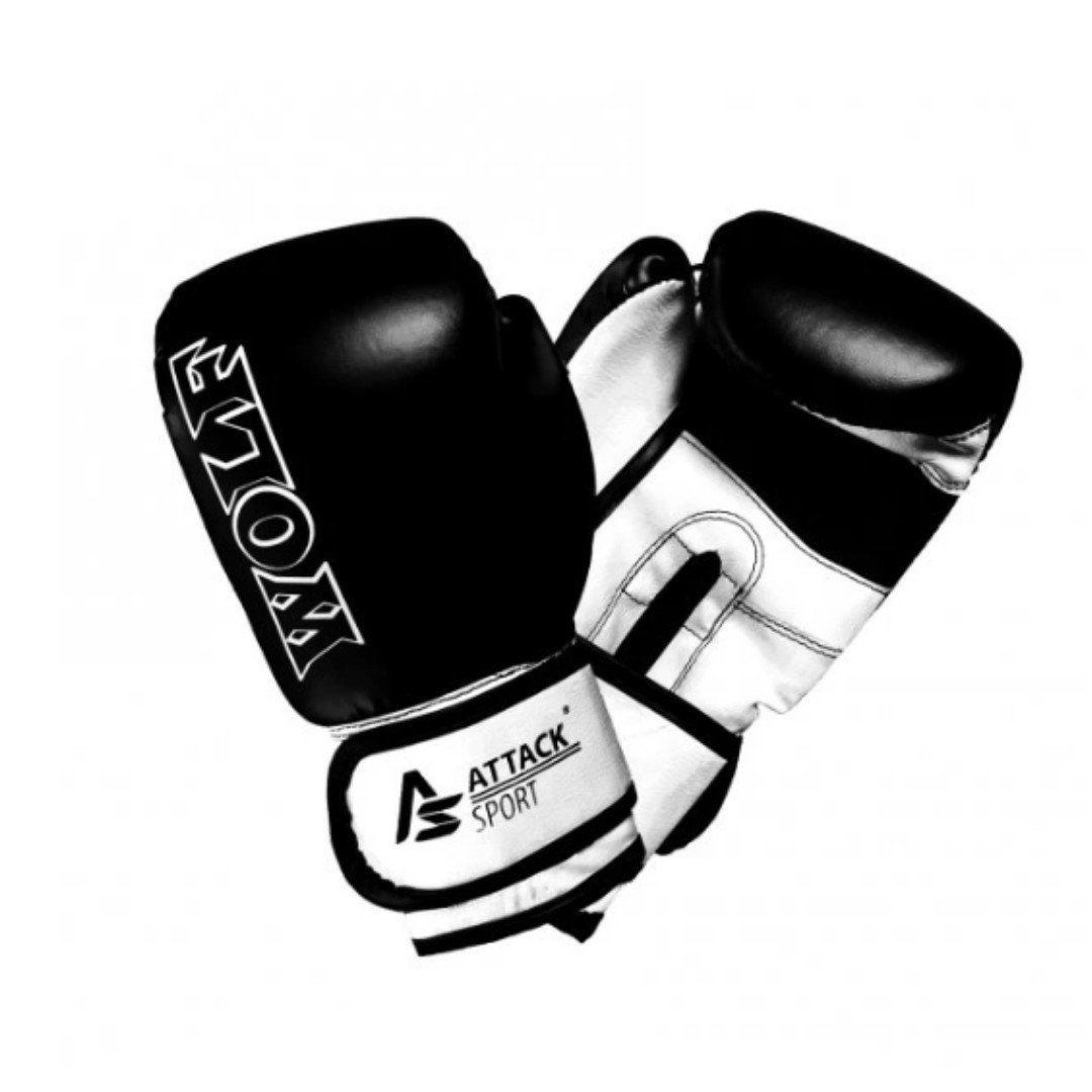 Attack Sport Wolf Boks Eldiveni SİYAH - 12
