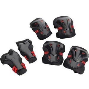 Hattrick PS-20 Koruyucu Set M-3 L-2 Kırmızı - Siyah - M