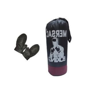 Attack Sport MRSC-001 Çocuk Boks Seti - Torba + Eldiven - 40 x 15 cm