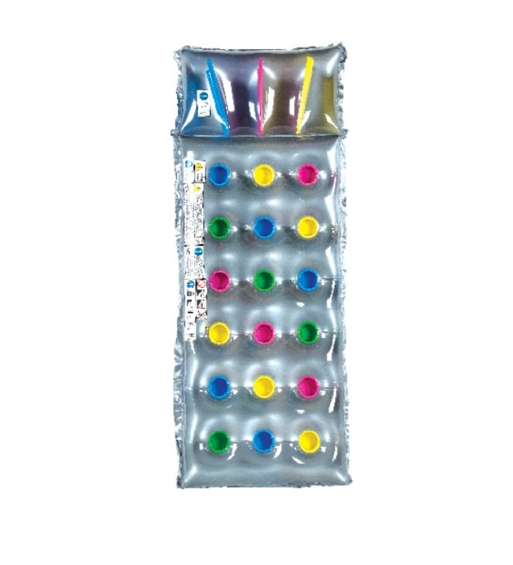 Altis A-760 Şişme Metalik Bardaklı Deniz Yatağı 188 x 72 Cm METALİK GRİ