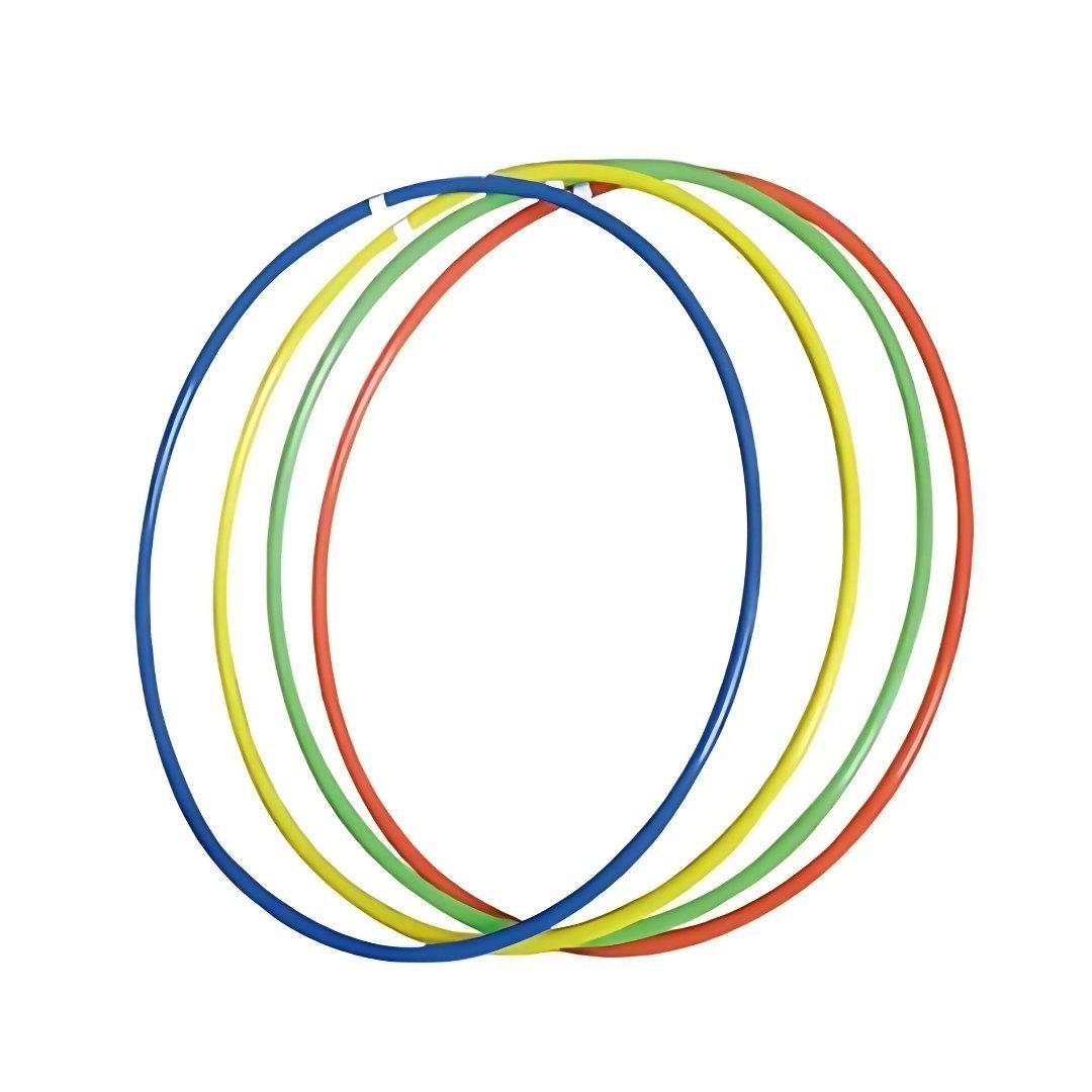 AttackSport ATK-248 Hulahop Renkli 10 Adet 60 Cm