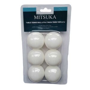 Mitsuka TT0103-1 Masa Tenisi Pinpon Topu 6'lı