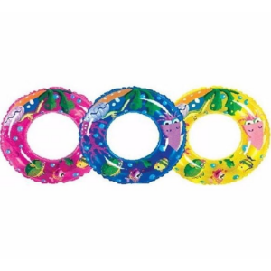 Buffalo B-1190 Deniz Desenli Şişme Simit 51 Cm PEMBE