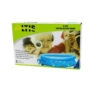 Altis A- 830 Hayvan Desenli Havuz 38x150 Cm Mavi
