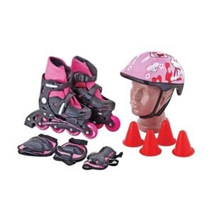 Sportica PTS-10 Çantalı Paten Seti PEMBE - 35-38