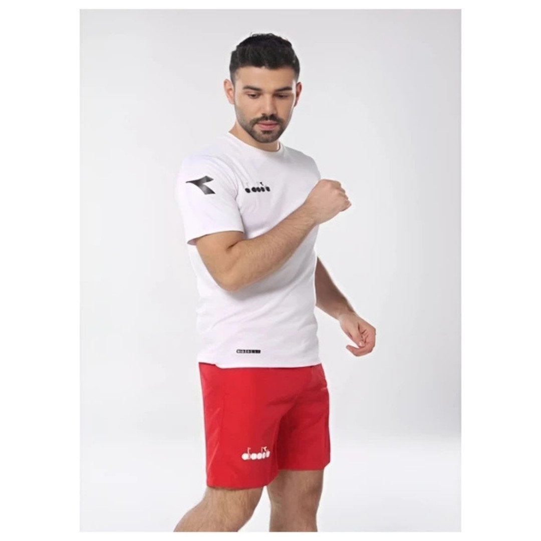 Diadora 1MPD260108 Torita Kamp Şortu KIRMIZI - XL