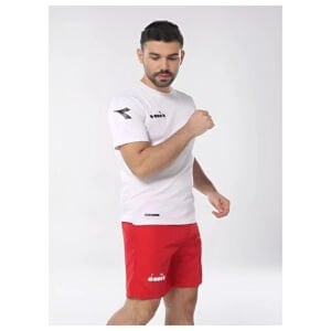 Diadora 1MPD260108 Torita Kamp Şortu KIRMIZI - L