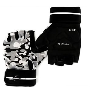 Hattrick Sportiva Kamuflaj Desenli Fitness Eldiveni ASKER (KAMUFLAJ) YEŞİL - XL